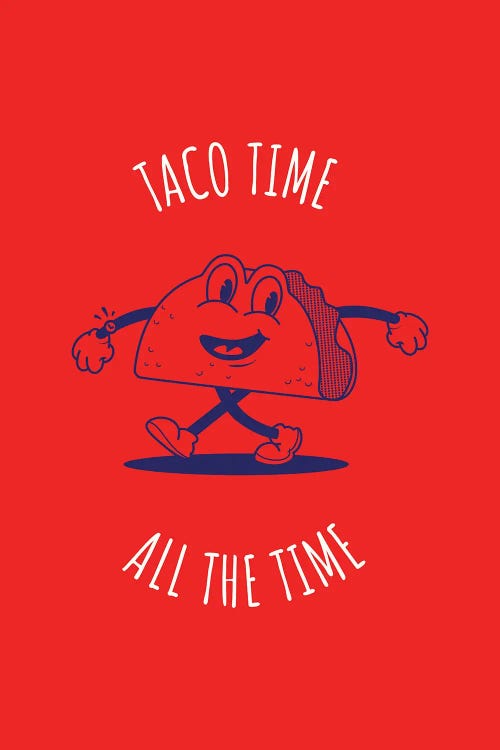 Taco Time (Red)