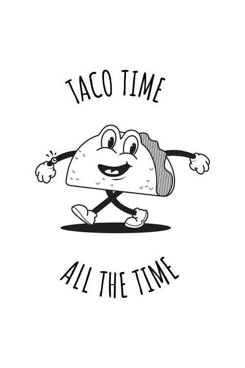 Taco Time (White)