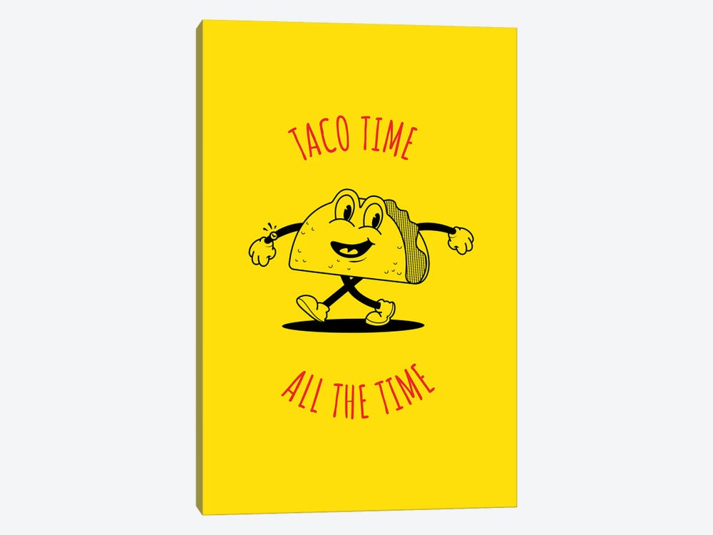 Taco Time by avesix 1-piece Art Print