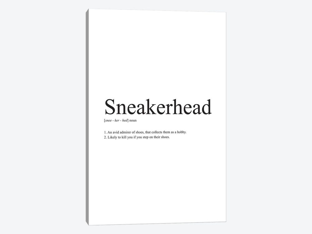 Sneakerhead Definition by avesix 1-piece Canvas Wall Art