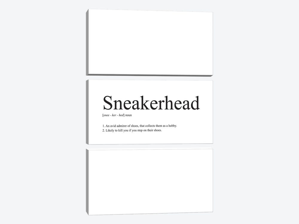 Sneakerhead Definition by avesix 3-piece Canvas Art