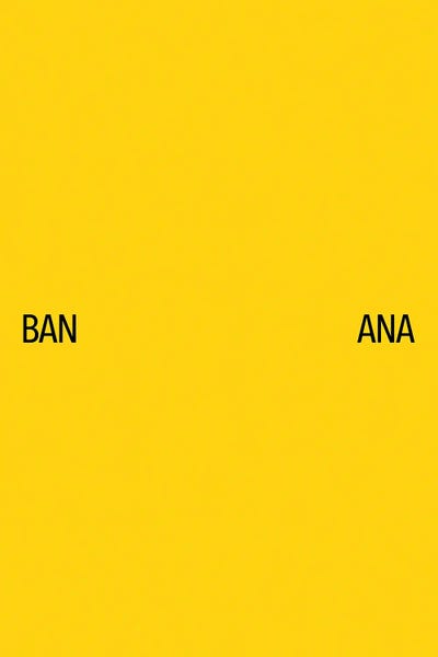 Witty Humor: Banana Split by avesix