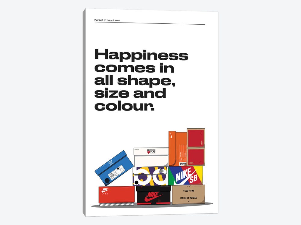 Happiness by avesix 1-piece Canvas Print