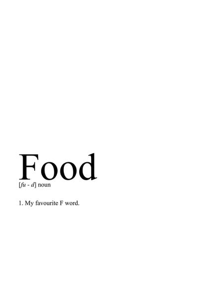 avesix: Food (White) by avesix