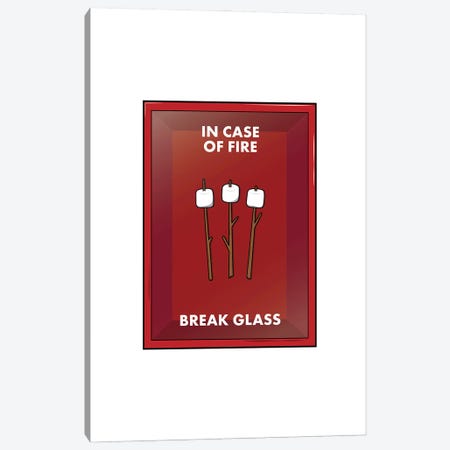 In Case Of Fire Canvas Print #ASX619} by avesix Canvas Art Print