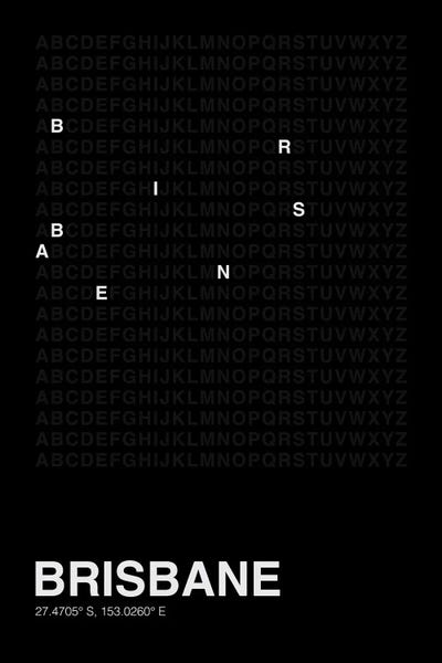 Queensland: Brisbane (Black) by avesix