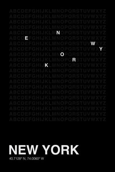 avesix: New York (Black) by avesix