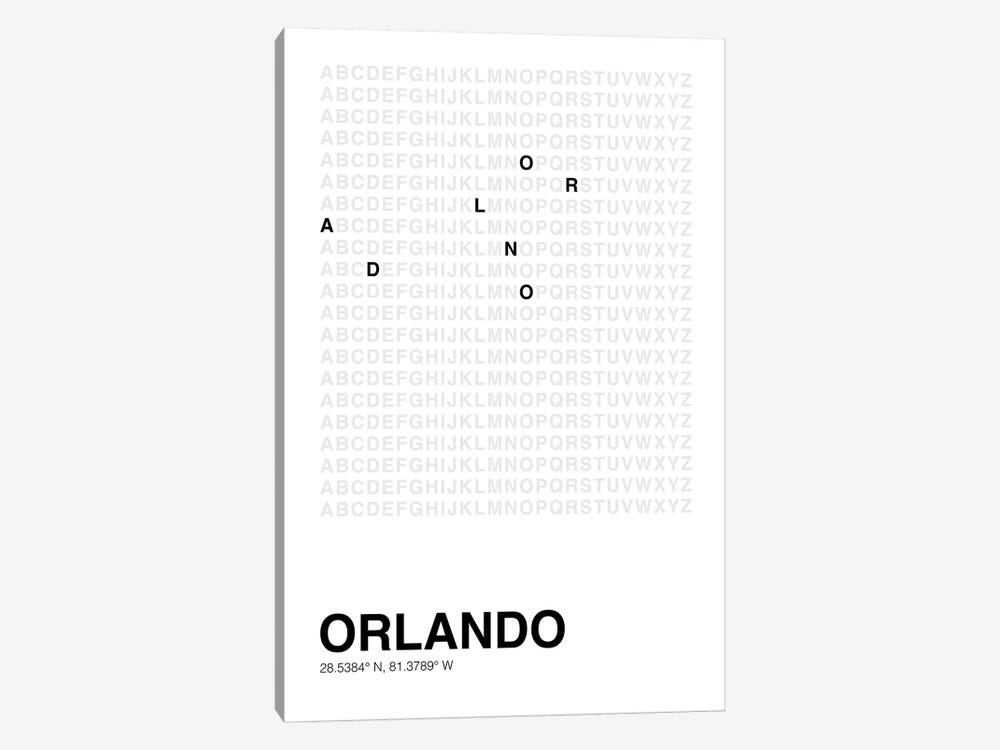 Orlando (White) by avesix 1-piece Canvas Artwork