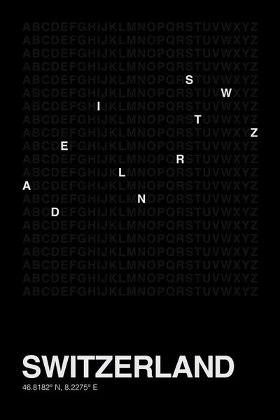 avesix: Switzerland (Black) by avesix