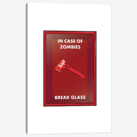 Zombie Outbreak Canvas Print #ASX67} by avesix Canvas Print