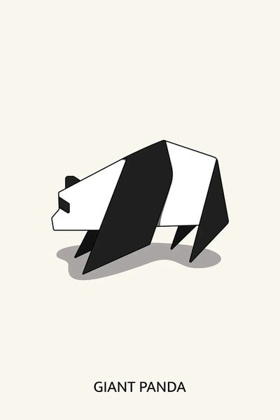 Pandas: Origami Panda by avesix