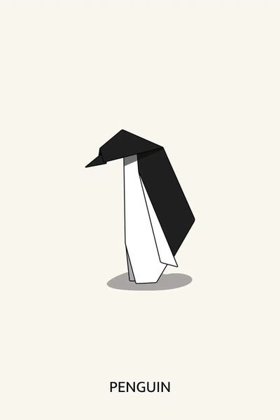 Penguins: Origami Penguin by avesix