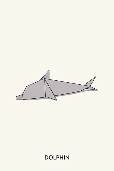 Dolphins: Origami Dolphin by avesix