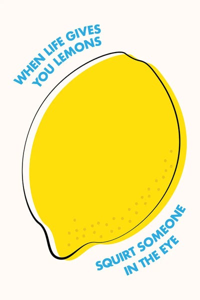 Office Humor: When Life Gives You Lemons by avesix