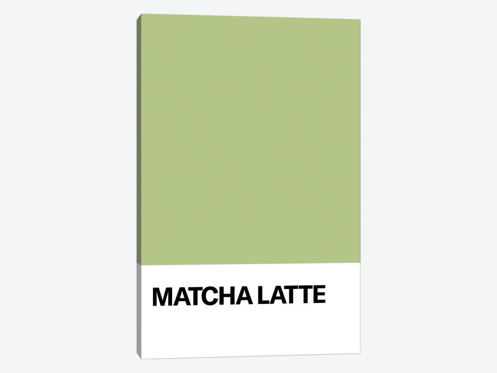 Matcha Latte by avesix 1-piece Canvas Print