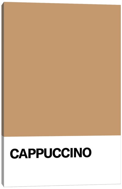 Cappuccino Canvas Art Print - avesix