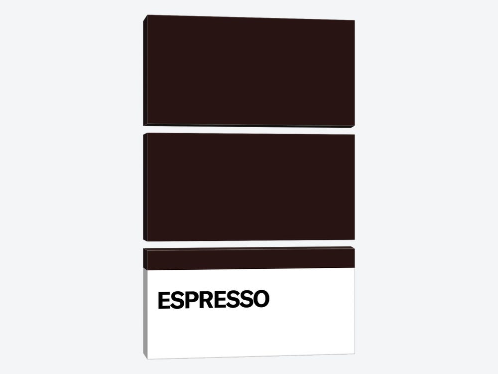 Espresso by avesix 3-piece Canvas Art Print