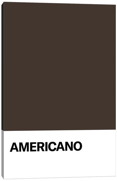 Americano Canvas Art Print - avesix