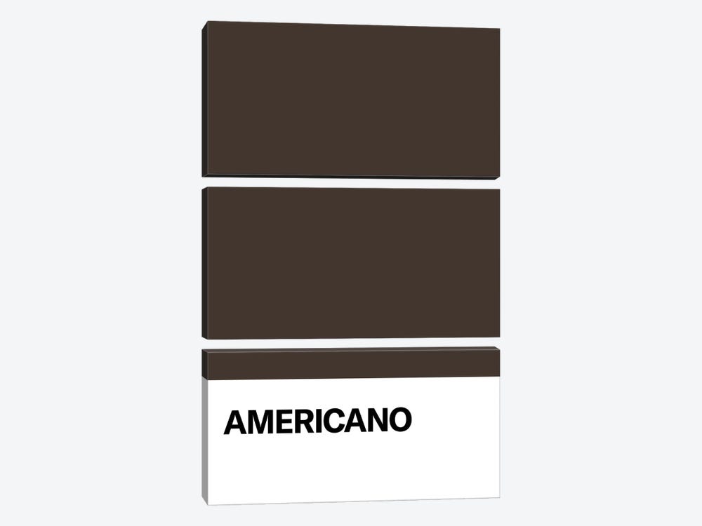Americano by avesix 3-piece Art Print