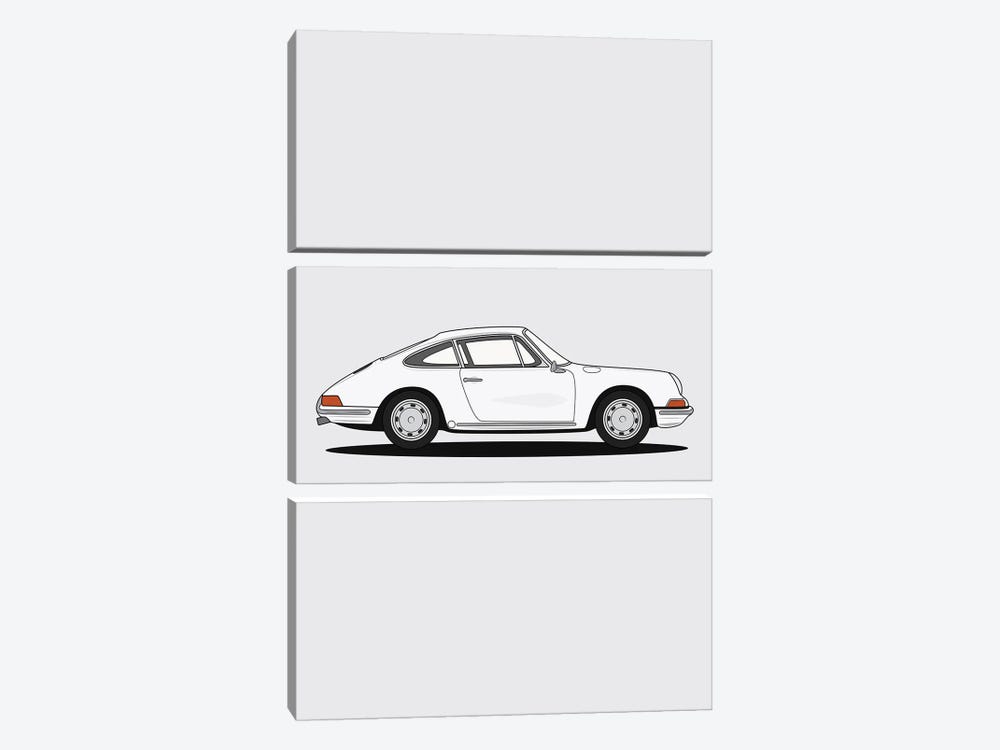 Porsche 911-901 by avesix 3-piece Art Print