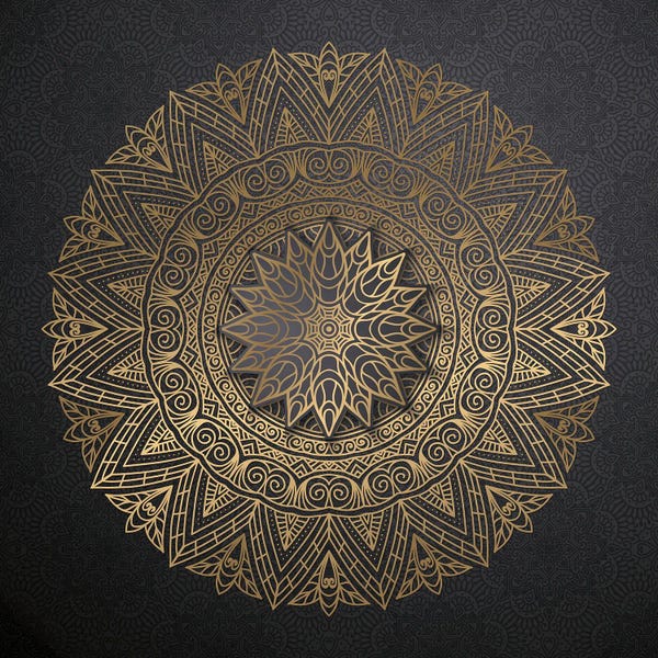 Mandalas: Elegant Mandala by Artsy Bessy