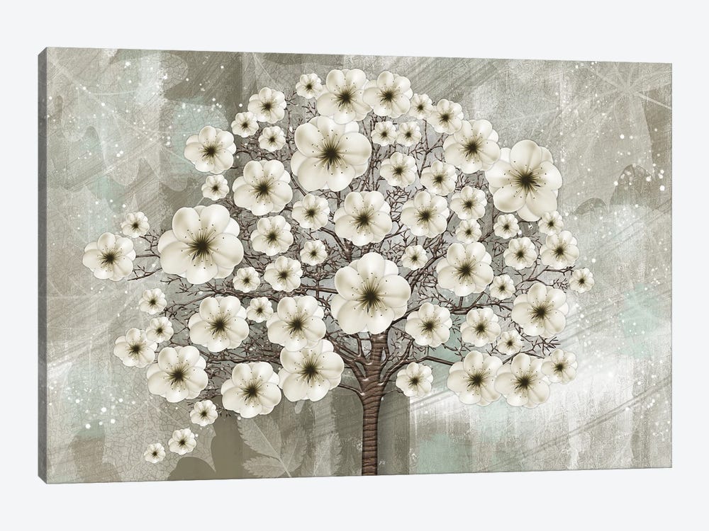 Tree Mural by Artsy Bessy 1-piece Canvas Print