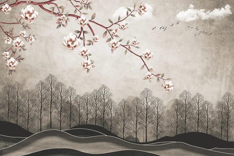 Beautiful Meadow by Artsy Bessy wall art