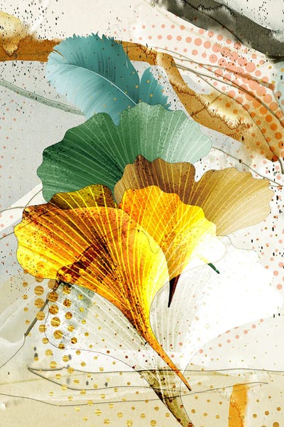 Feathers: 3D Leaves II by Artsy Bessy