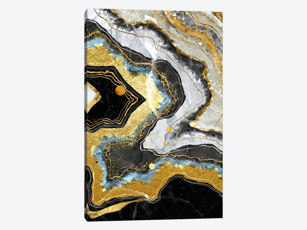 Geode Abstract by Artsy Bessy 1-piece Art Print