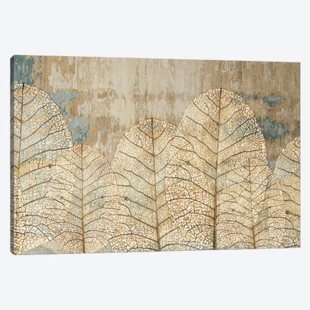 Rustic Leaves Canvas Print #ASY156} by Artsy Bessy Canvas Art