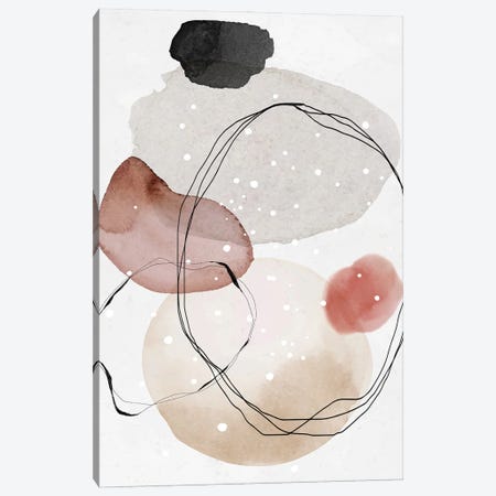 Minimalist Watercolor Abstract I Canvas Print #ASY203} by Artsy Bessy Canvas Print