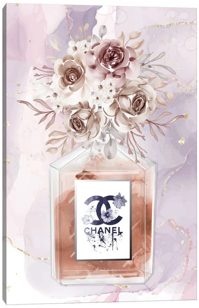 Sweet Escape: Chanel Perfume Canvas Art Print