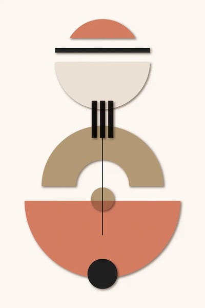 Scandinavian Office: Scandinavian Art I by Artsy Bessy