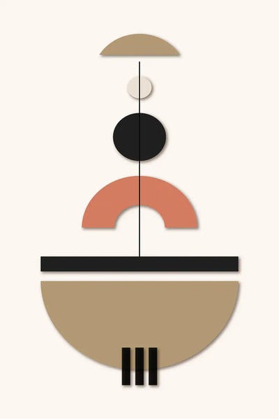 Scandinavian Office: Scandinavian Art II by Artsy Bessy