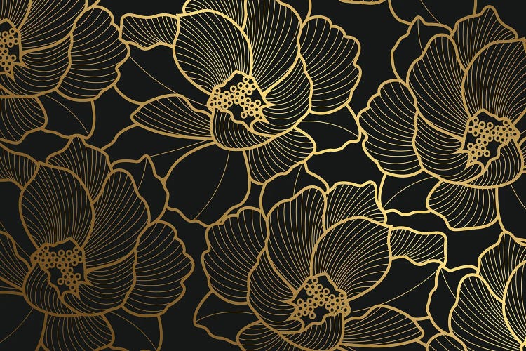 Golden Floral