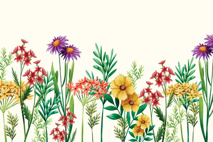 Flowers Of Summer by Artsy Bessy wall art