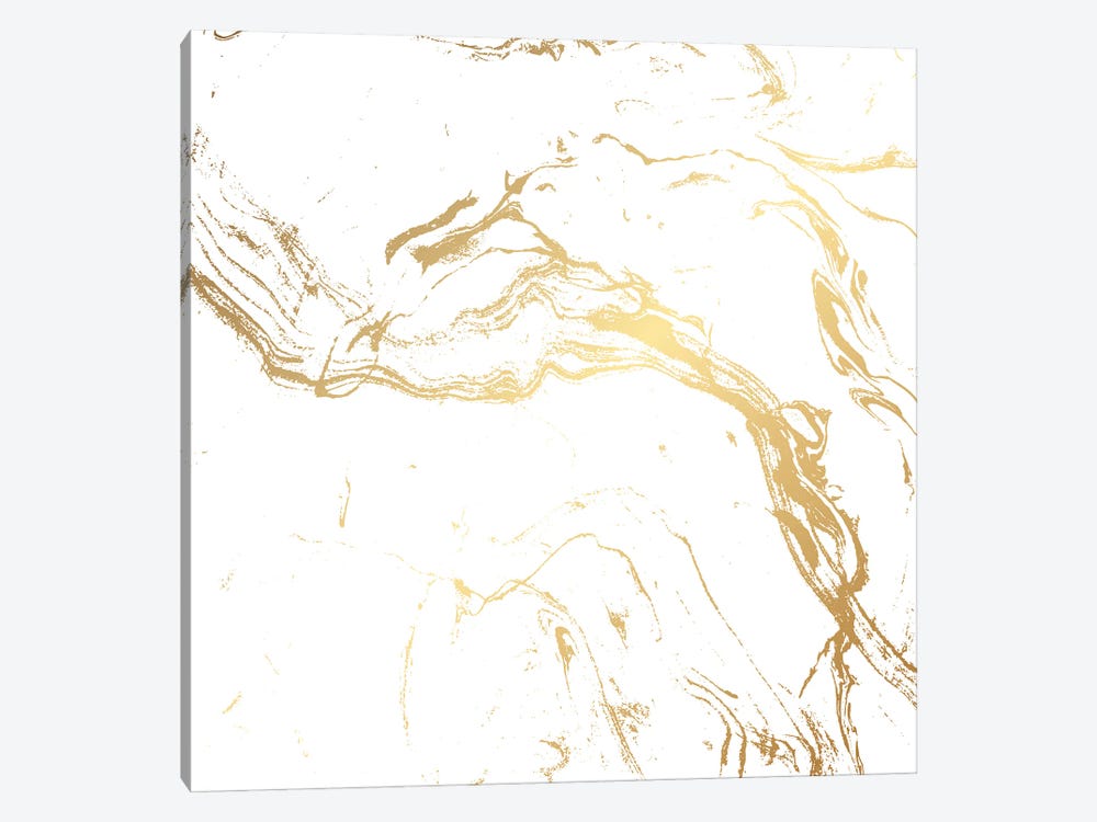 Gold Marble by Artsy Bessy 1-piece Art Print