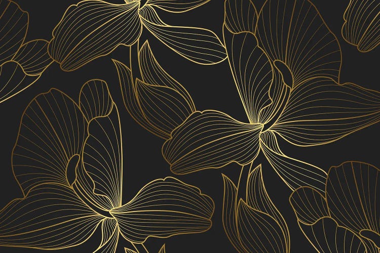 Golden Lily by Artsy Bessy wall art