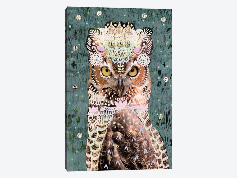 Lalita Owl by Amber Somerset 1-piece Canvas Print