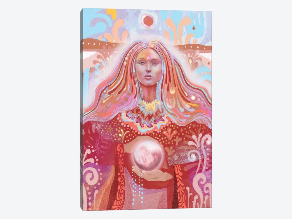 Luna Goddess by Amber Somerset 1-piece Canvas Wall Art