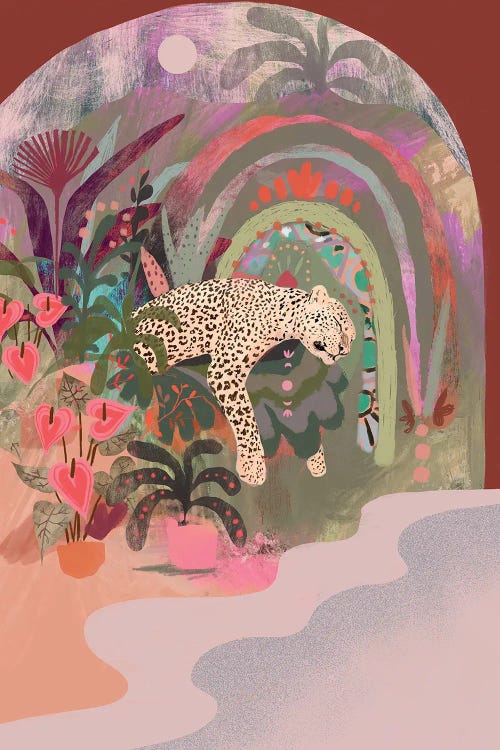 Sleeping Leopard