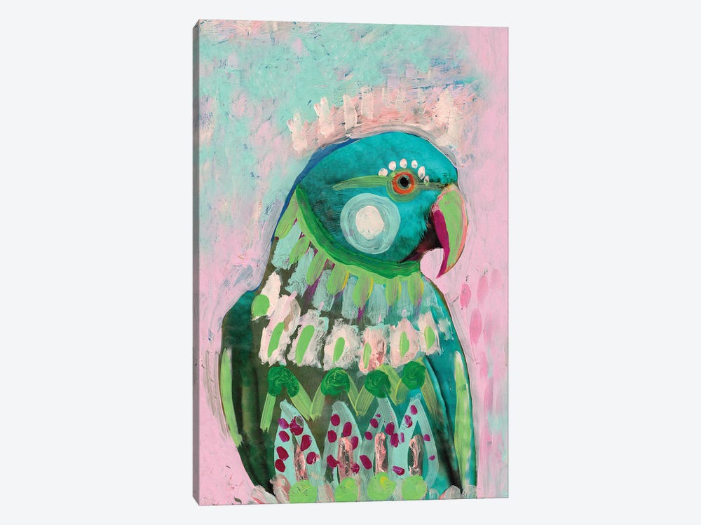 Bakula Parrot by Amber Somerset 1-piece Canvas Wall Art
