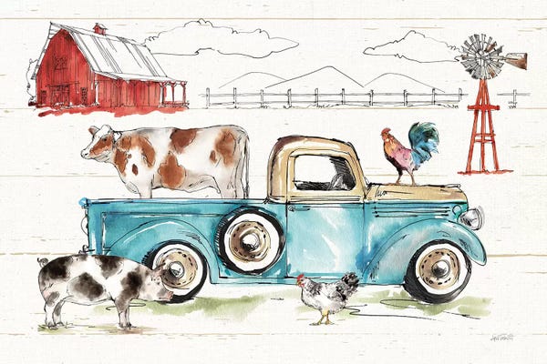 Chickens & Roosters: Down on the Farm I No Words by Anne Tavoletti