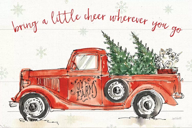 Modern Farmhouse VIII Christmas by Anne Tavoletti wall art