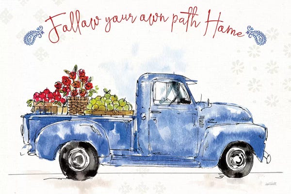 Trucks: Americana Mood VIII by Anne Tavoletti