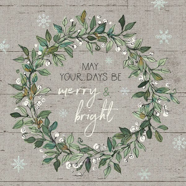Christmas Signs & Sentiments: Holiday on the Farm IX - Merry and Bright by Anne Tavoletti