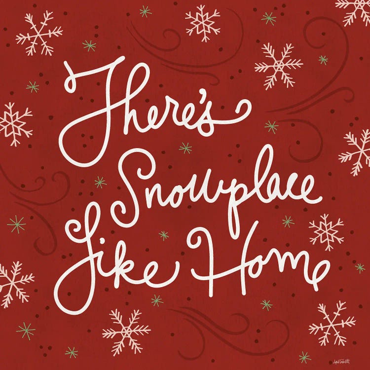 Snowplace Like Home IX by Anne Tavoletti wall art