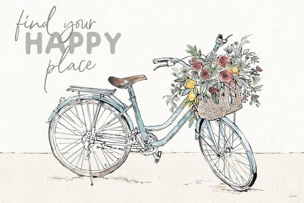 Bicycles: Farmhouse Flea Market VI by Anne Tavoletti