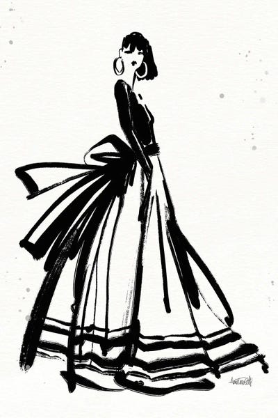 Black & White Drawings & Illustrations: Style Sketches I by Anne Tavoletti