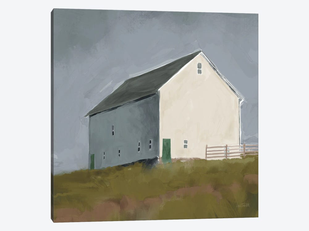 White Barn I by Anne Tavoletti 1-piece Canvas Artwork